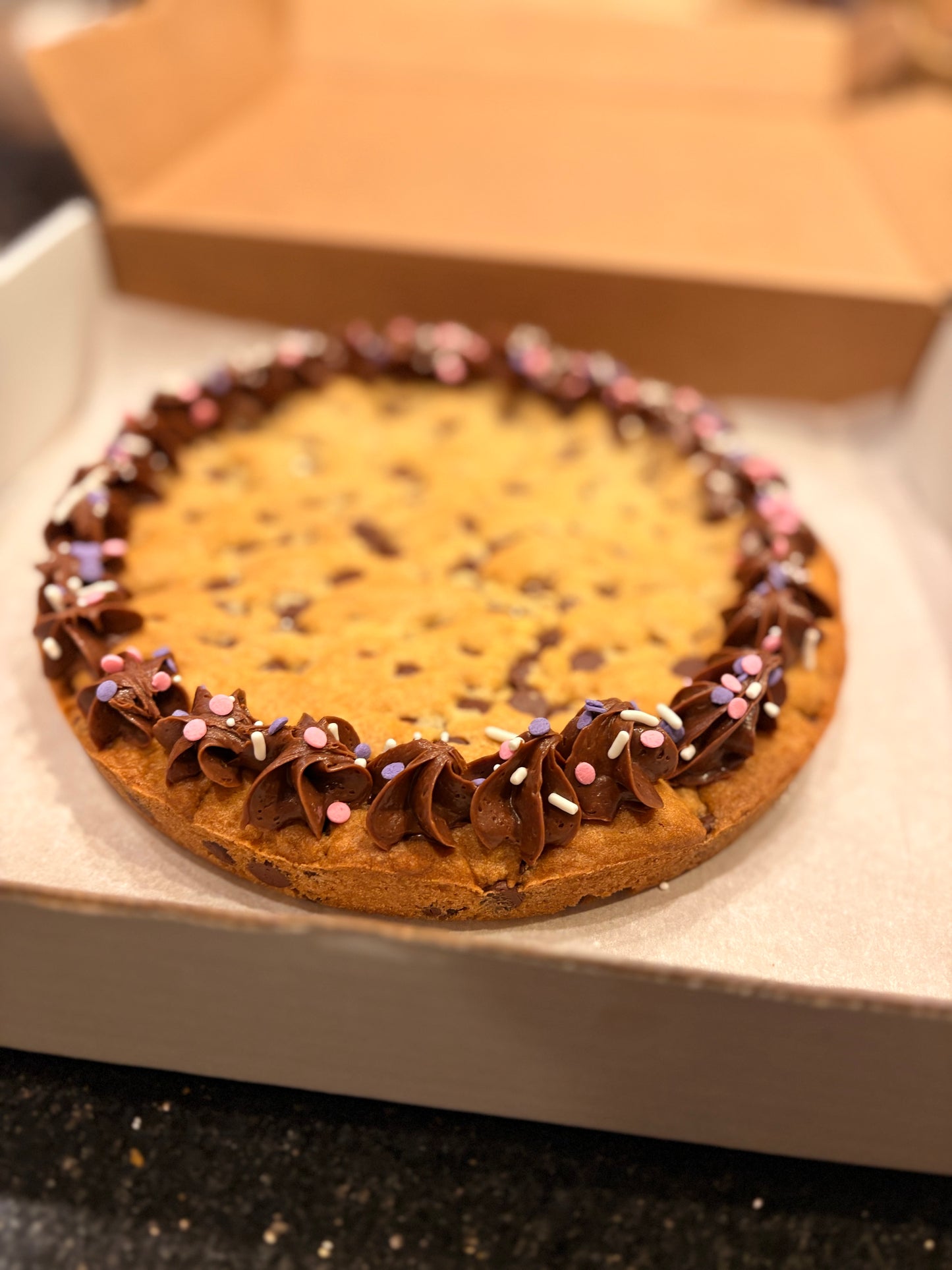 Classic Cookie Cake - Click to Choose Vanilla or Chocolate Icing
