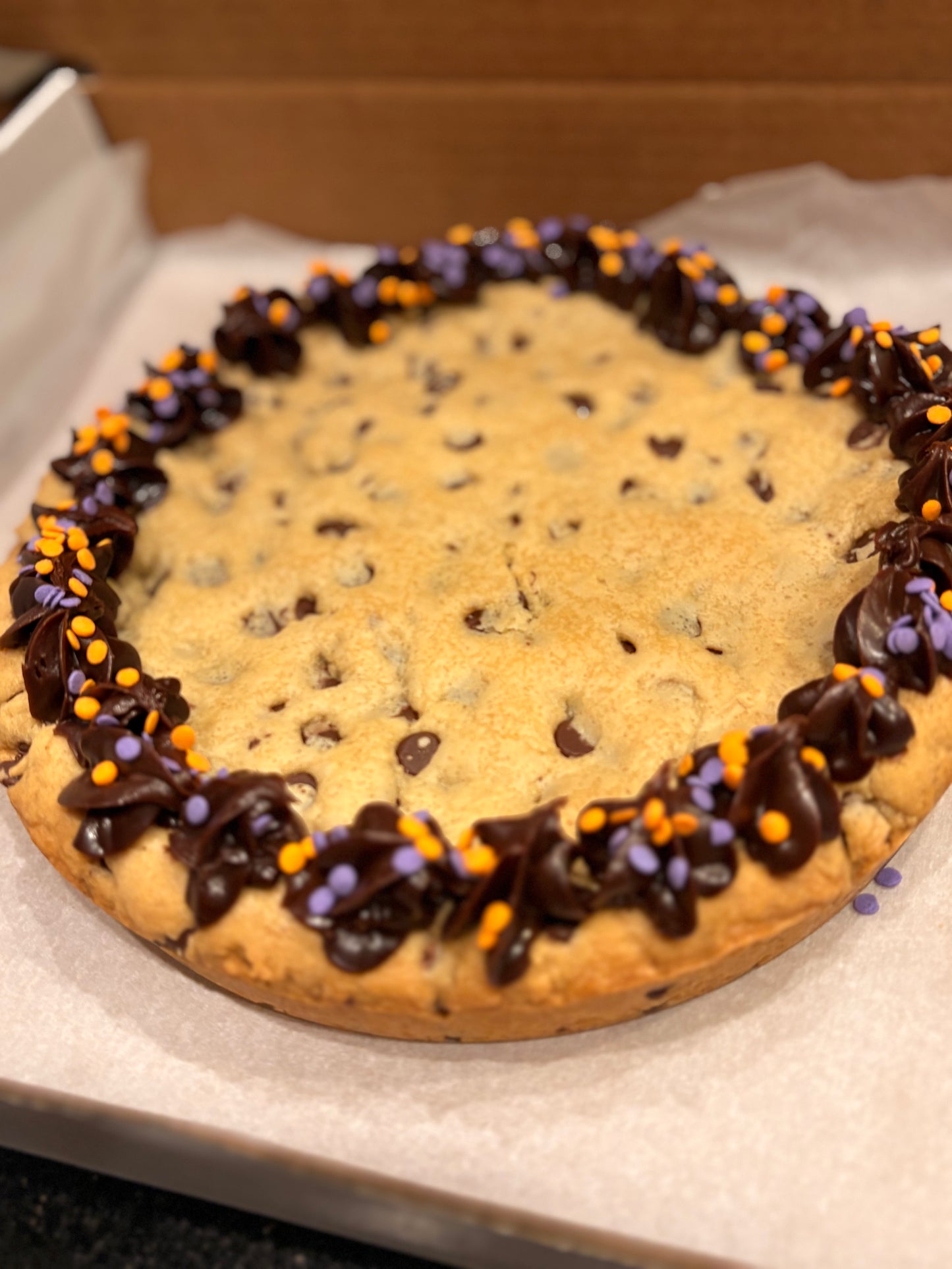 Halloween Cookie Cake